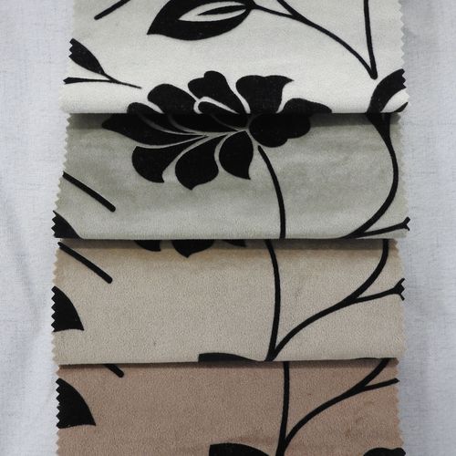 中国纺织品廉价高品质工厂装饰经编绒毛沙发家具